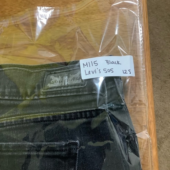 Levi’s 505 Women’s Straight Leg Black Jeans Size 12 Short - Picture 9 of 9